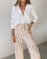 Klavina - Stylish Two-piece Set for Women (Belt as a Bonus)